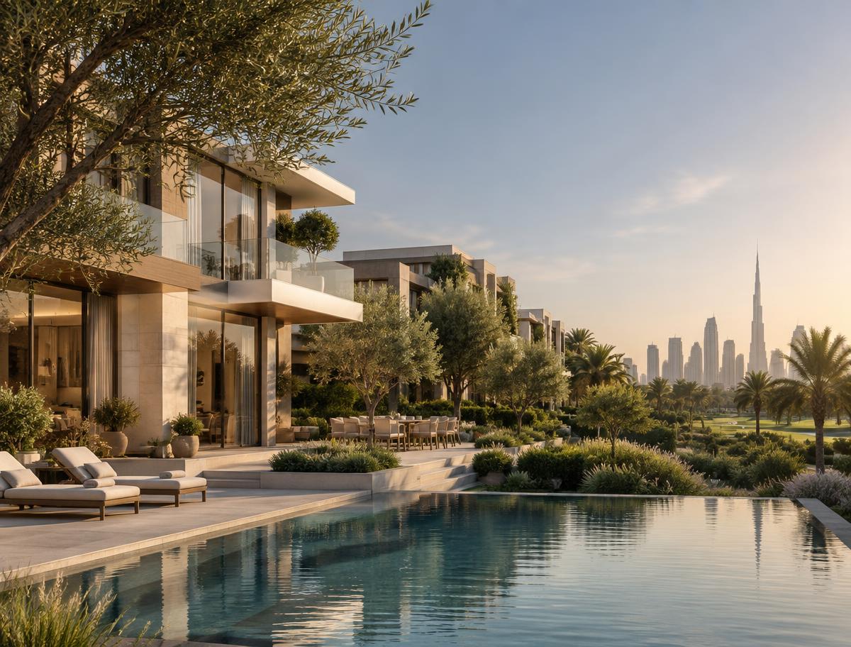 The Garden Collection architectural concept in Dubai Hills Estate